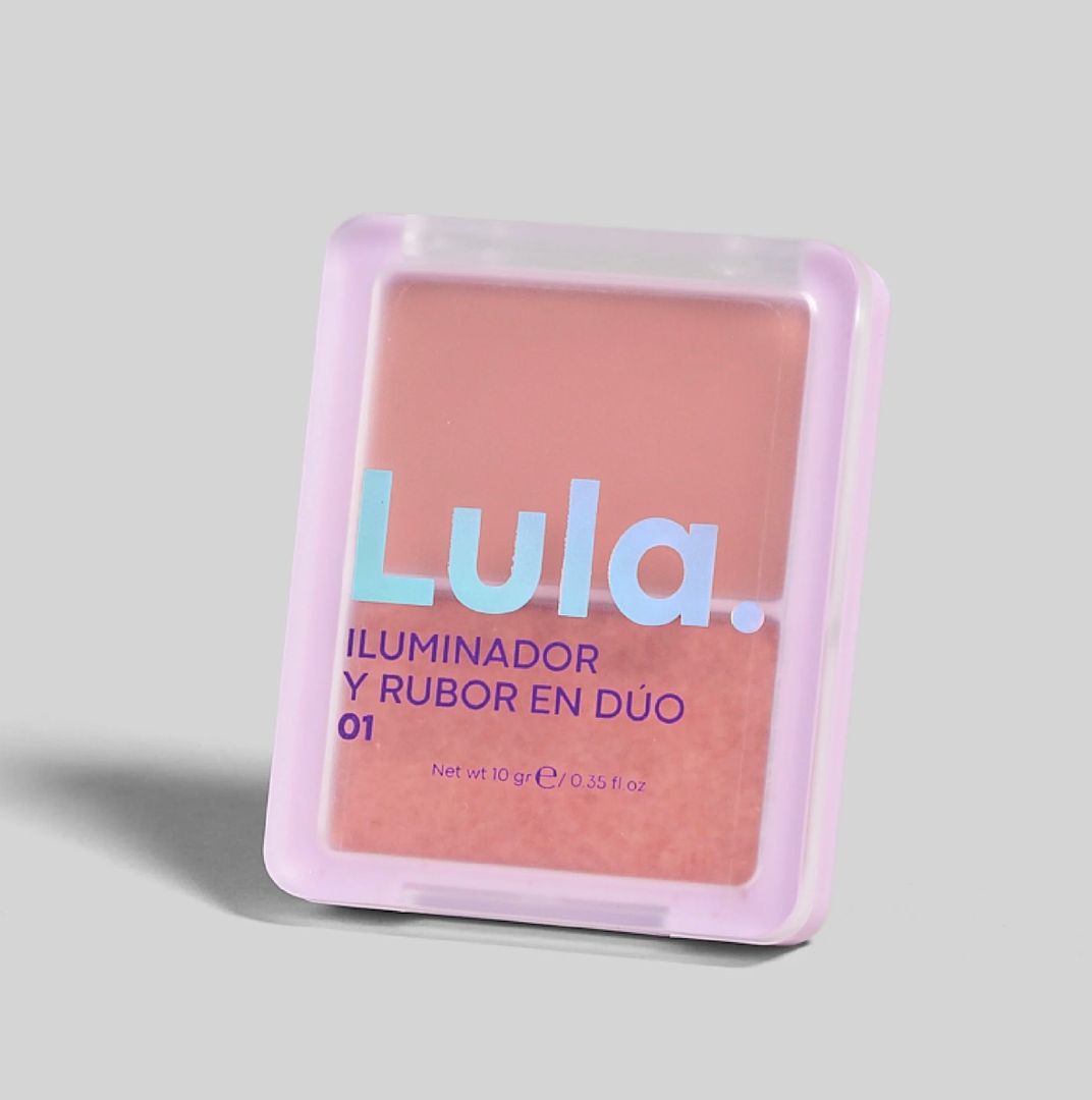 Iluminador y rubor en dúo 