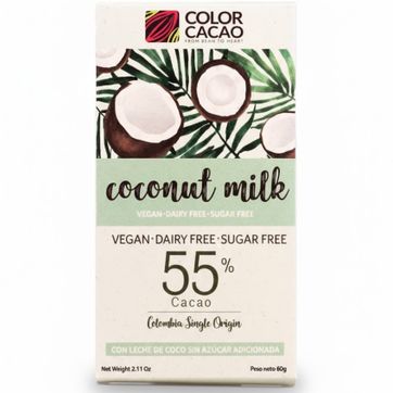 Imagen del producto COLOR CACAO COCO 55% X 60GR