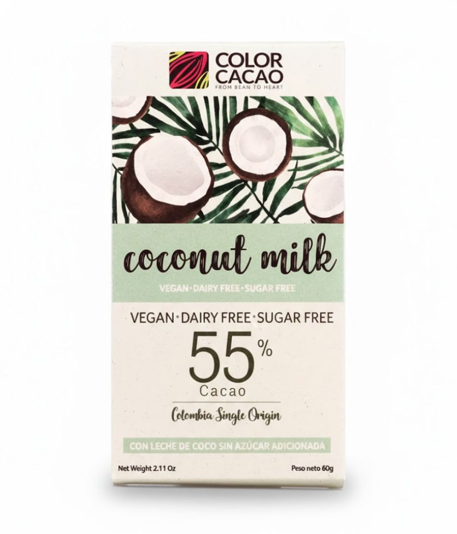 COLOR CACAO COCO 55% X 60GR