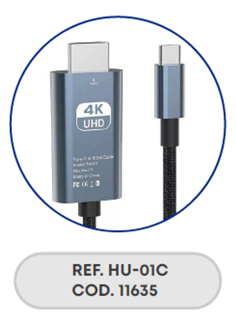 CABLE TIPO C A HDTV