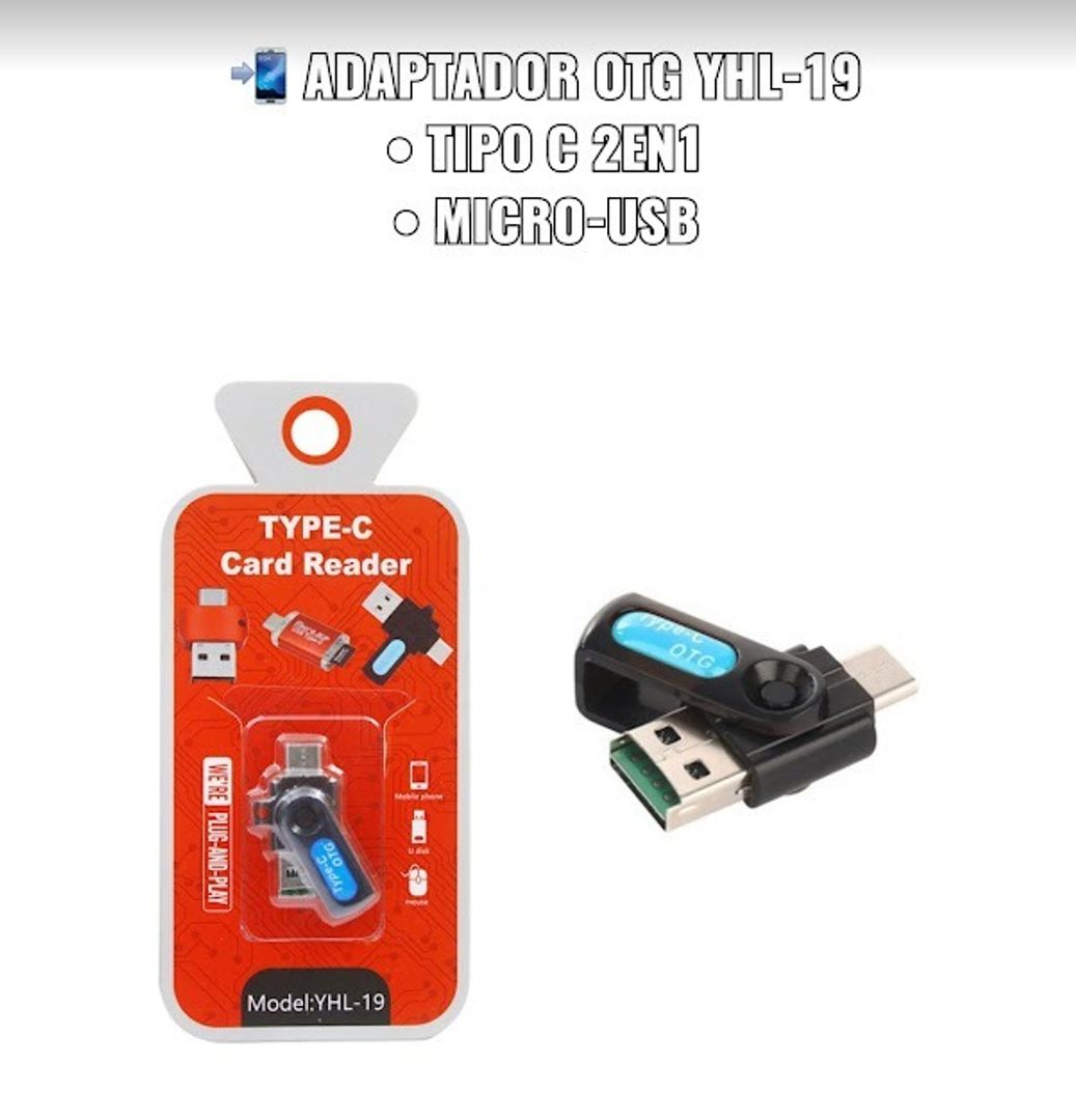 ADAPTADOR OTG 2 EN 1