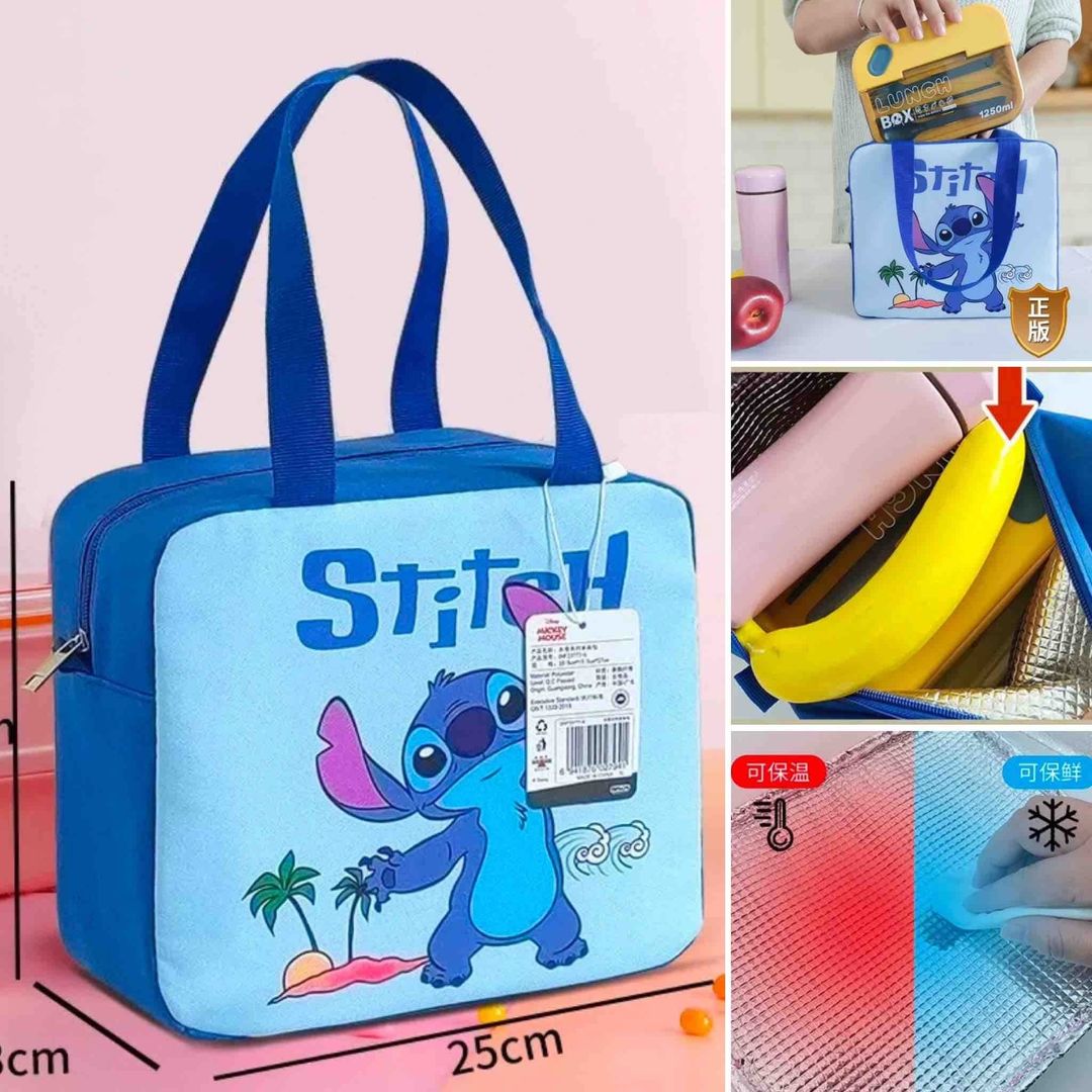 Lonchera térmica Mickey & Stitch