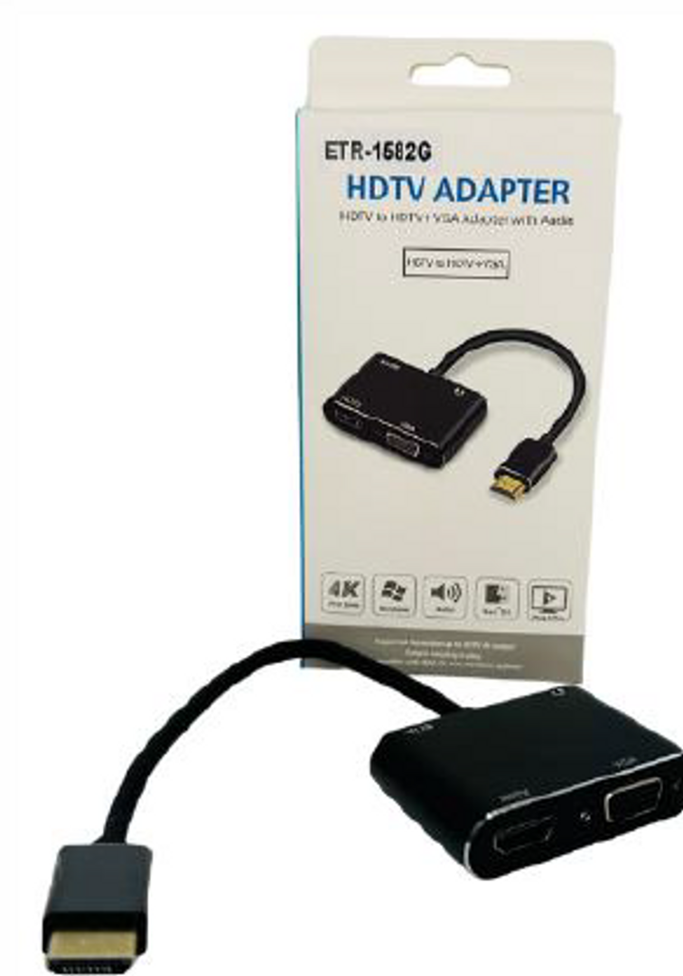 ADAPTADOR HDMI + 4