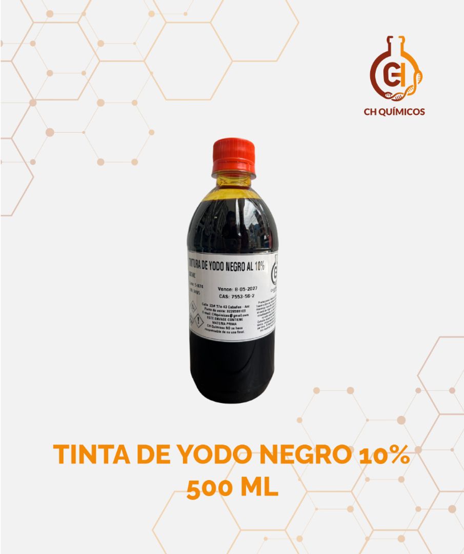 TINTA DE YODO NEGRO 10%