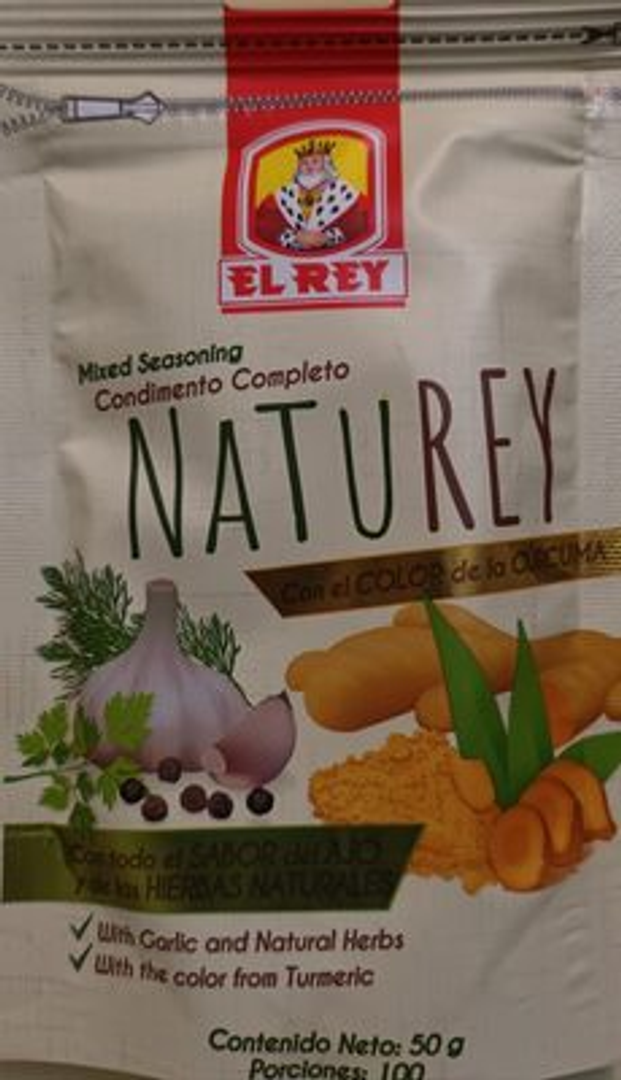 CONDIMENTO NATUREY AJO HIERBAS