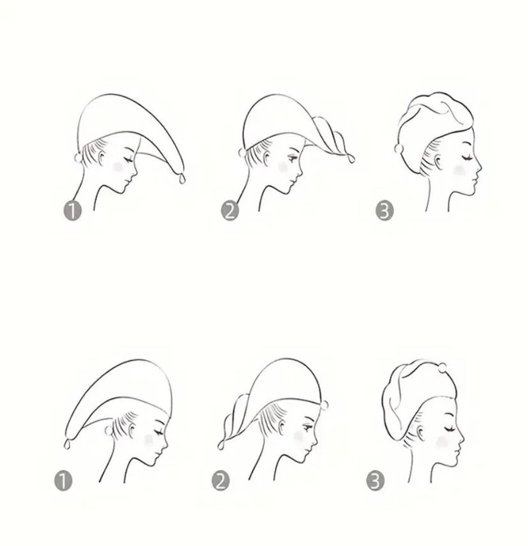 Toalla de Microfibra para el cabello