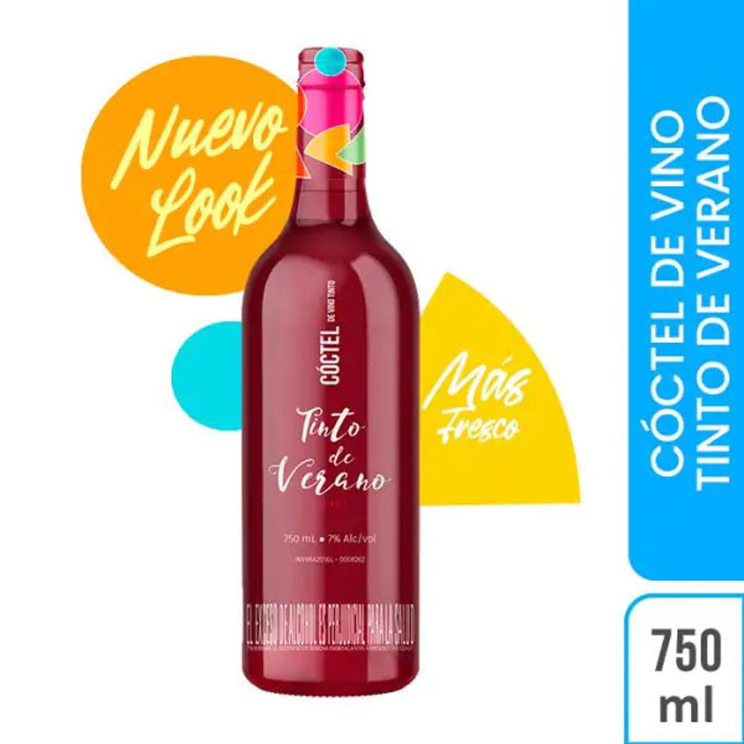 COCTEL DE VINO TINTO DE VERANO ENALIA*750ML