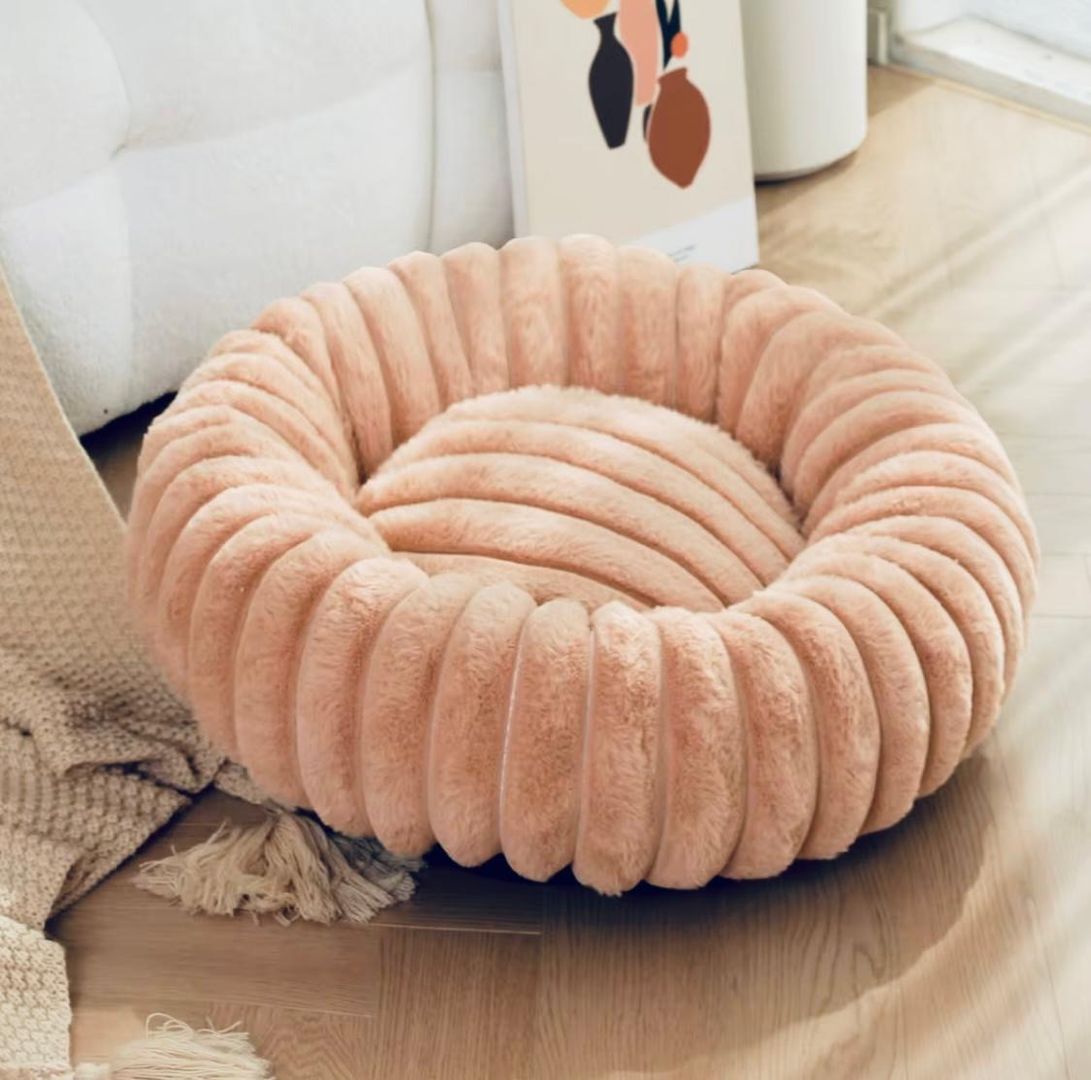 Cama para perro tipo "donut"