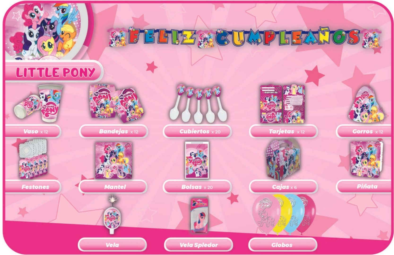 DECORACIÓN PONY