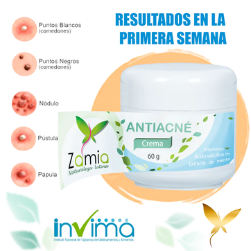 Crema AntiAcné Zamia - imagen 2