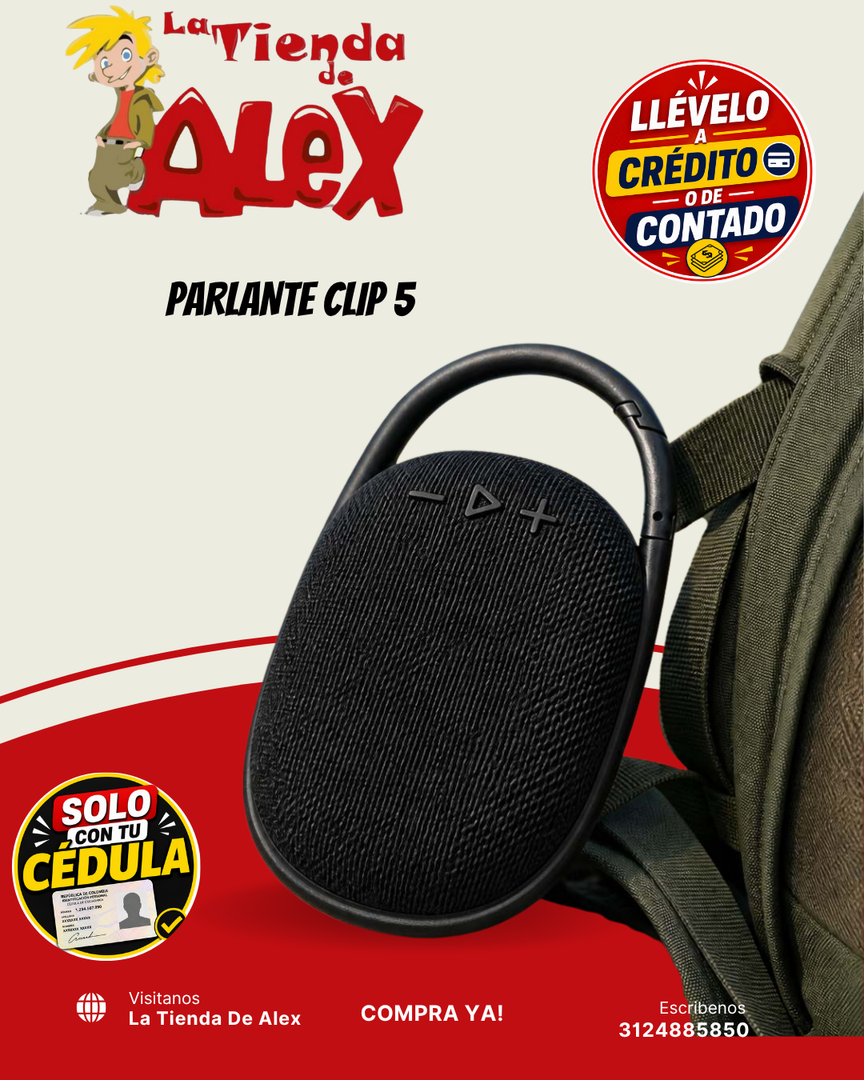 PARLANTE CLIP 5