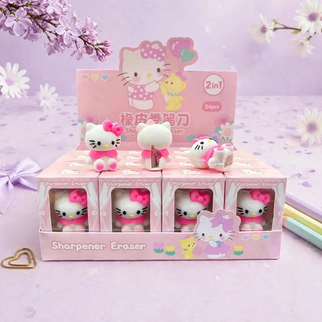 BORRADOR HELLO KITTY CON TAJALÁPIZ