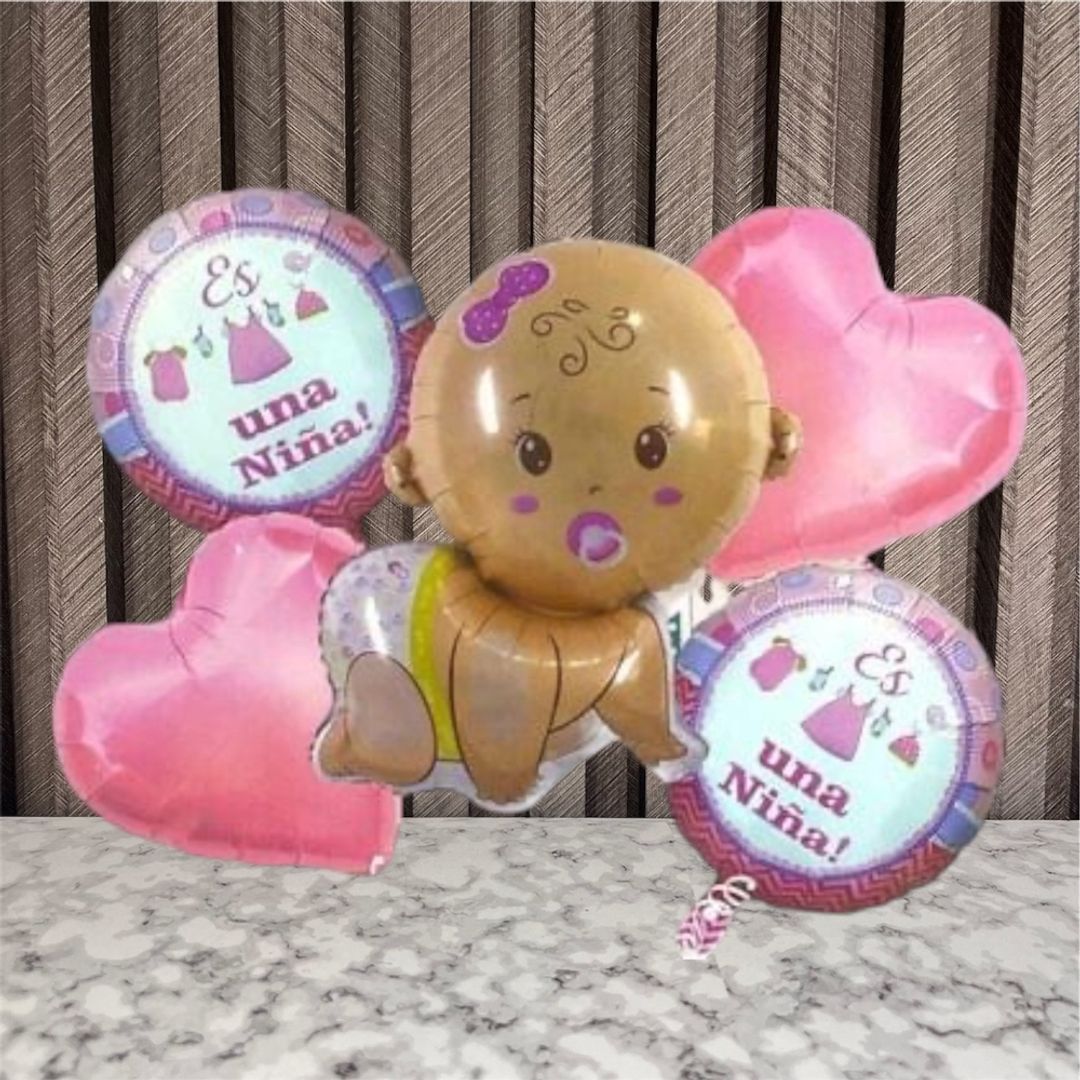 BOUQUET BABY SHOWER 5 PCS 