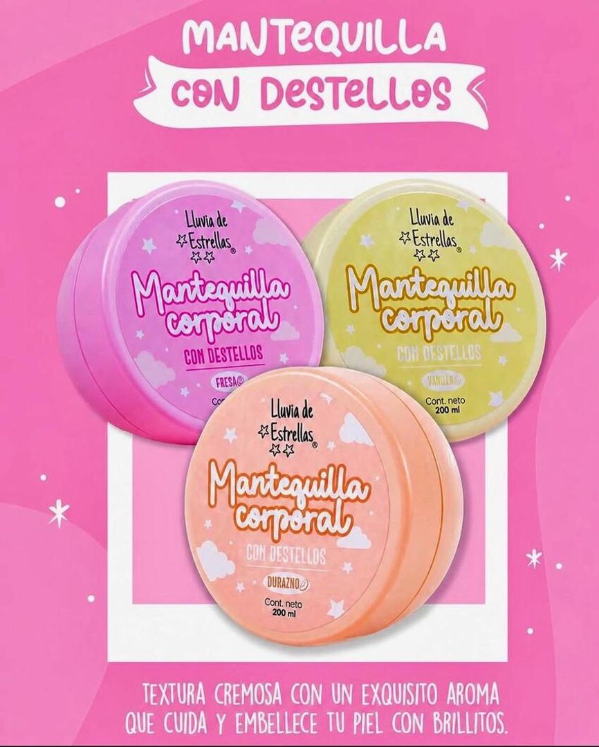 LLUVIA DE ESTRELLAS MANTEQUILLA CORPORAL 