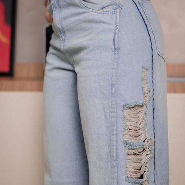 158 WIDE LEG  ROTOS TRIGO  - imagen 1