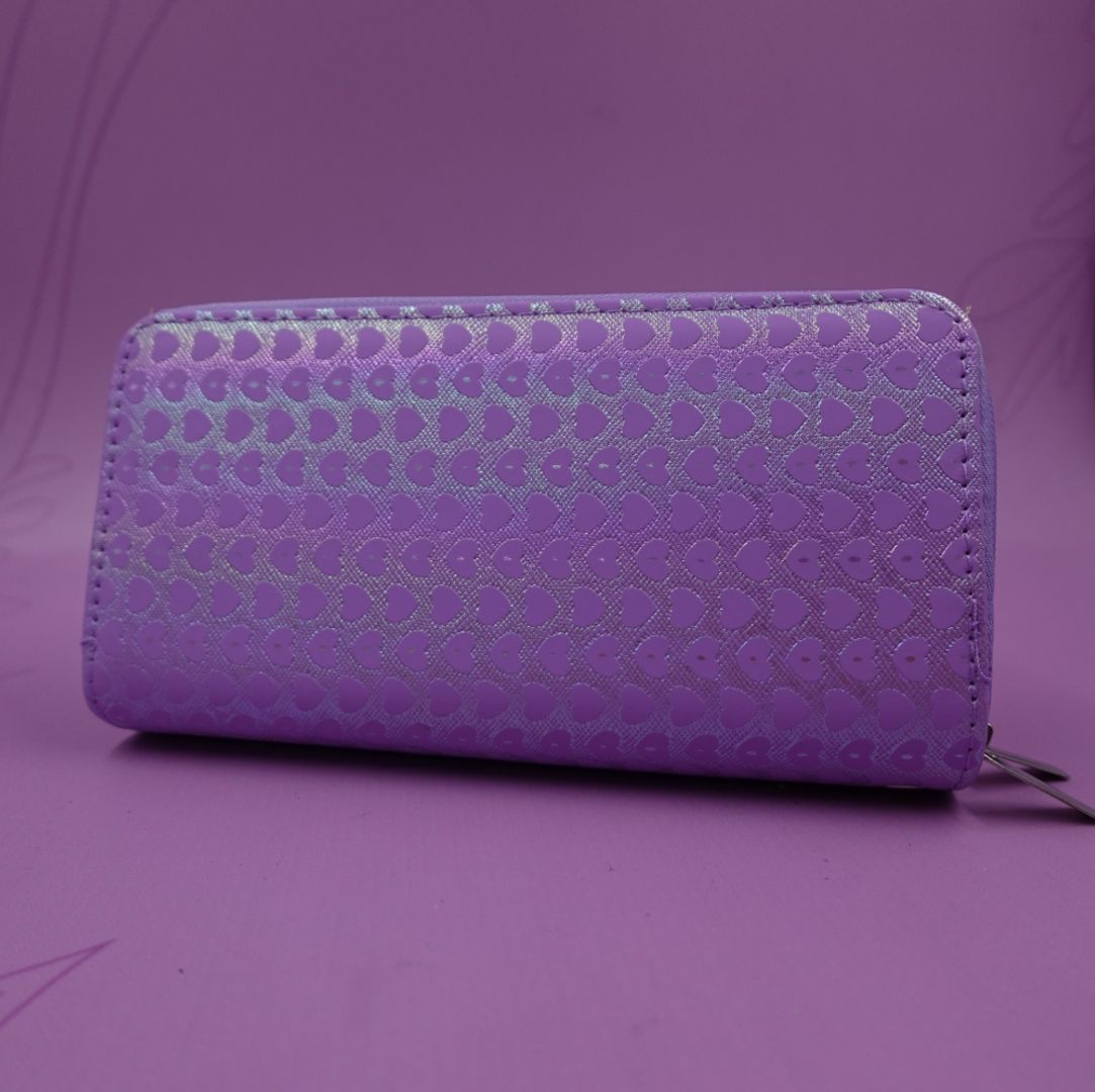 BILLETERA CORAZONES DOS CIERRES  - JMF3113