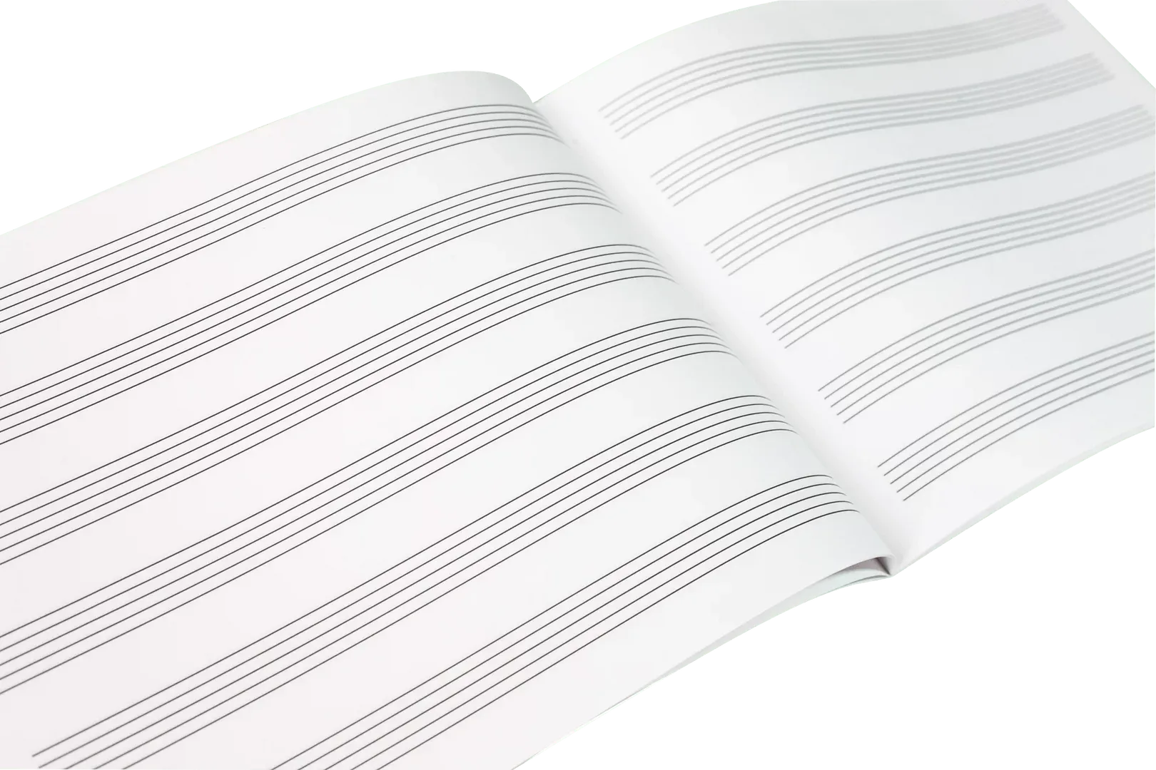CUADERNO PENTAGRAMADO MUSICA