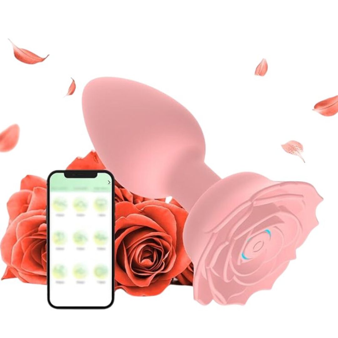 PLUG ANAL ROSE CON APP T516