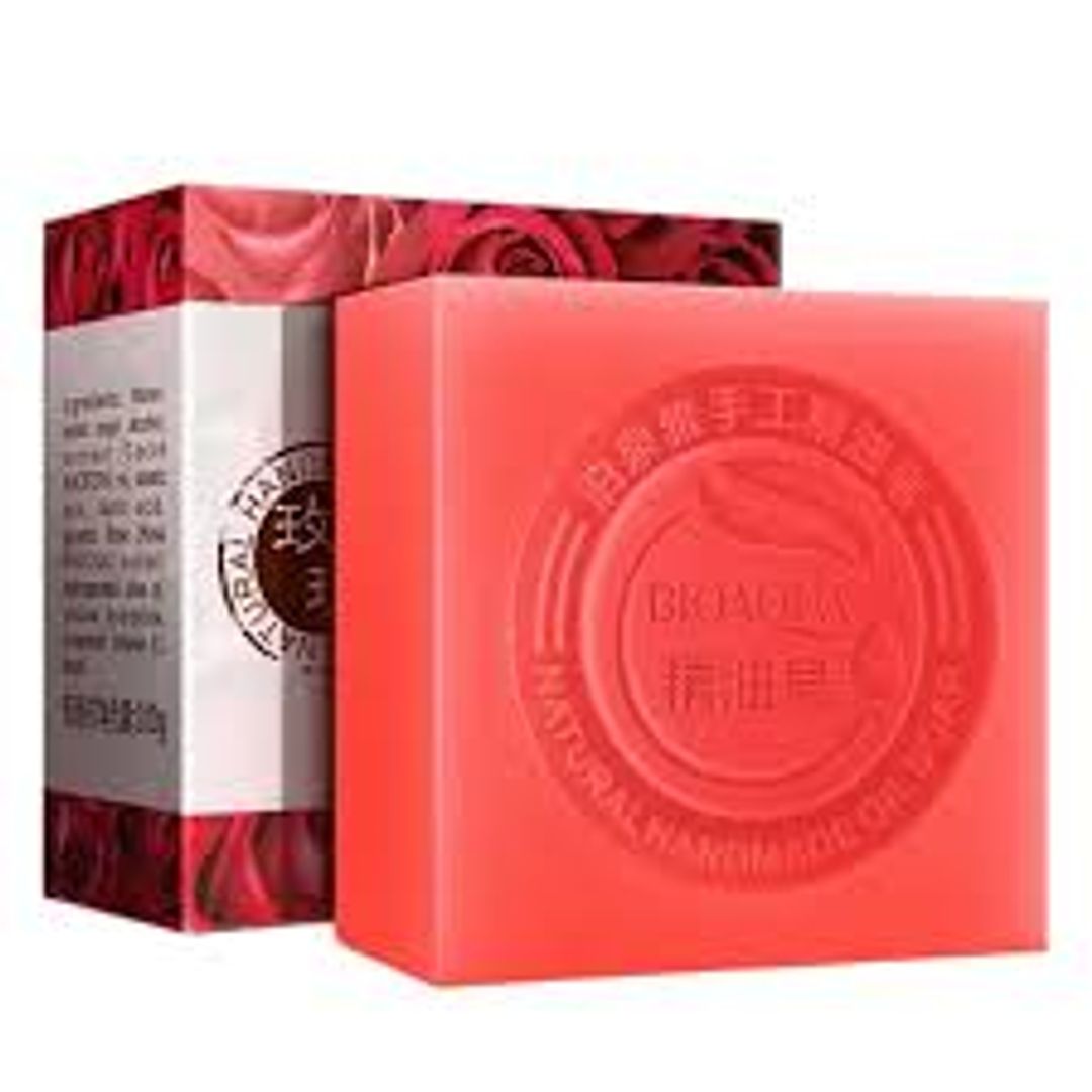 JABÓN EN BARRA  NATURAL DE ROSAS BIOAQUA