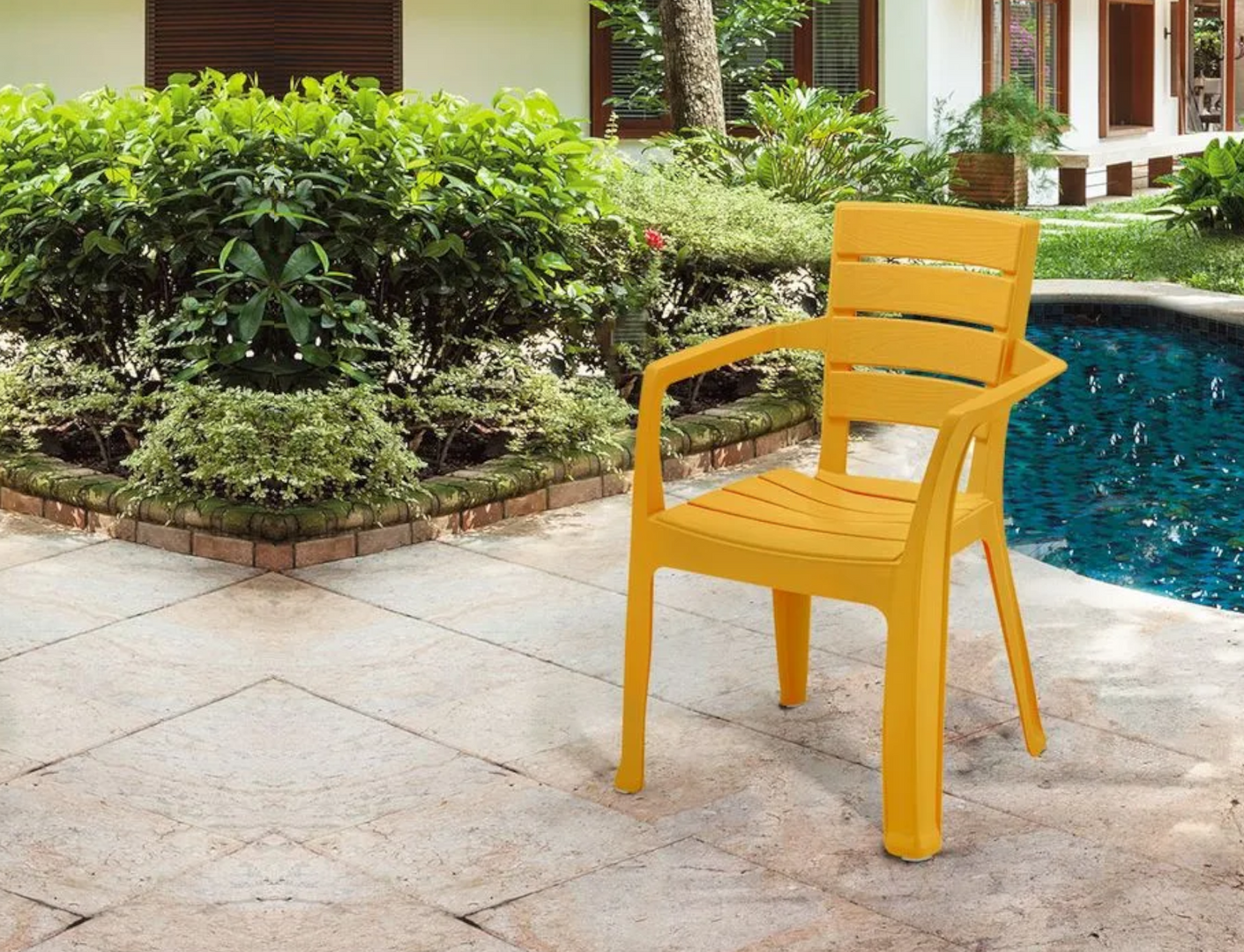 SILLA BARU C/B AMARILLO MOSTAZA-RIMAX