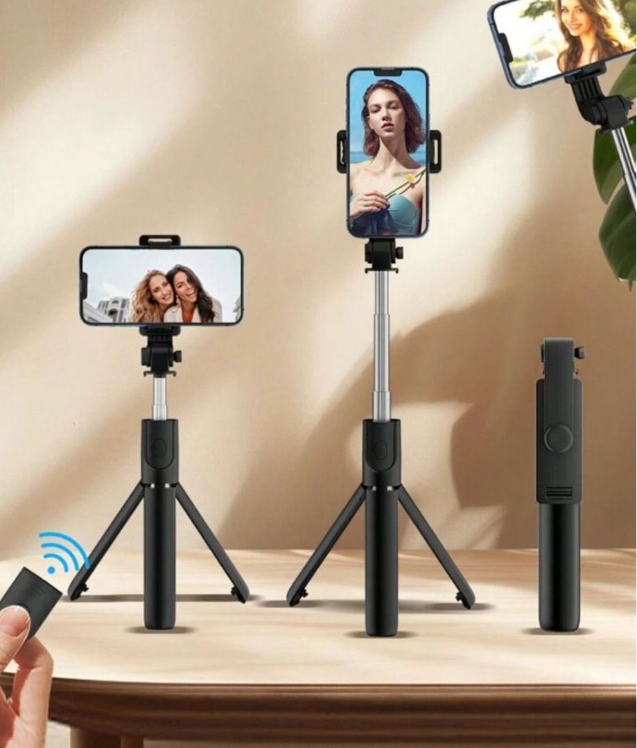 Selfie Stick con Trípode Integrado Bluetooth Q07
