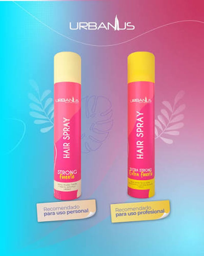 SPRAY FIJADOR FUERTE URBANS X 400ML