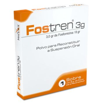 Imagen del producto FOSTREN 3GR (FOSFOMICINA) NEVOX DIS X 1 SOB