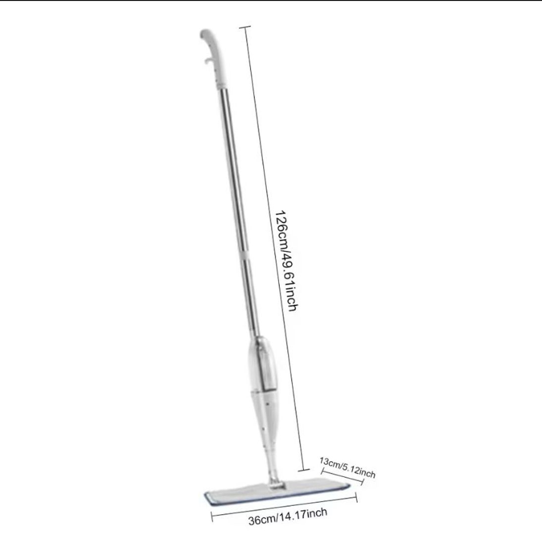 Trapeadora con dispensador de agua/aromatizante