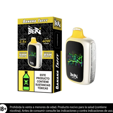 Imagen del producto Beri Banana Taffy 50.000 Puffs