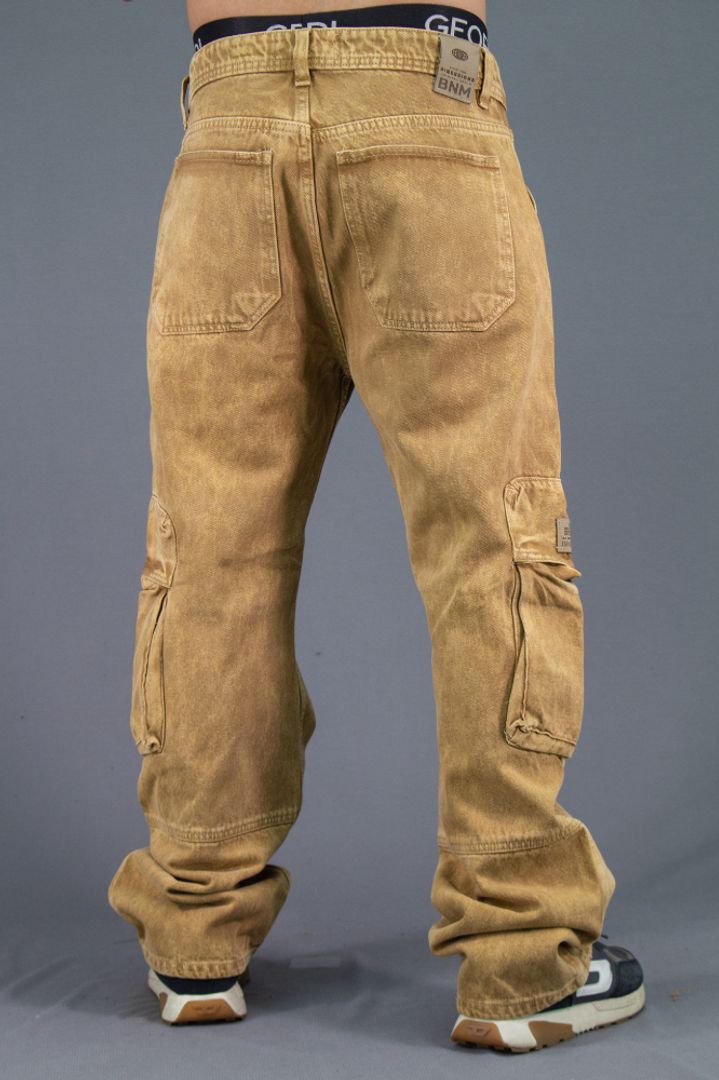 JEANS CARGO APT OCRE 