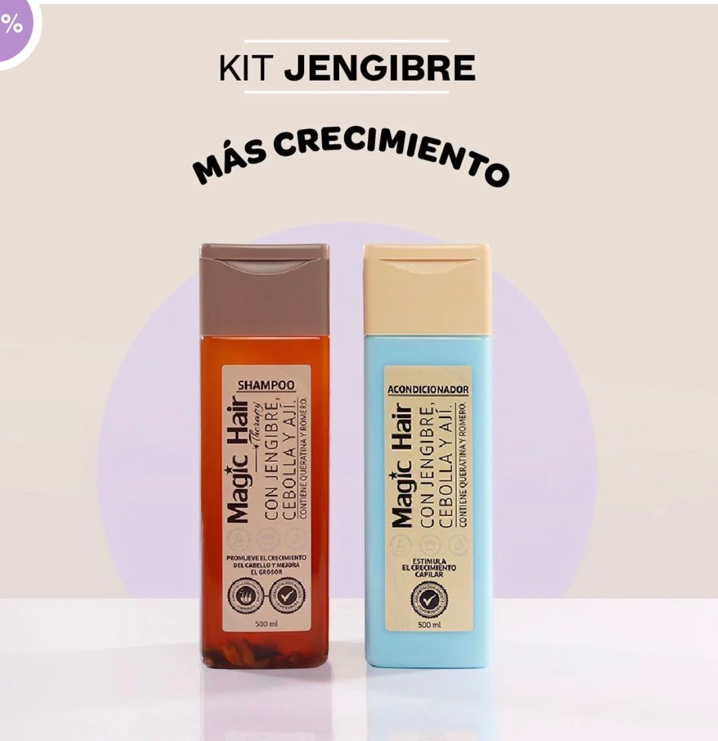 KIT GENGIBRE MÁS CRECIMIENTO 