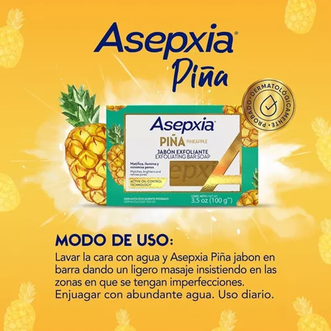 JABON EN BARRA ASEPXIA PIÑA
