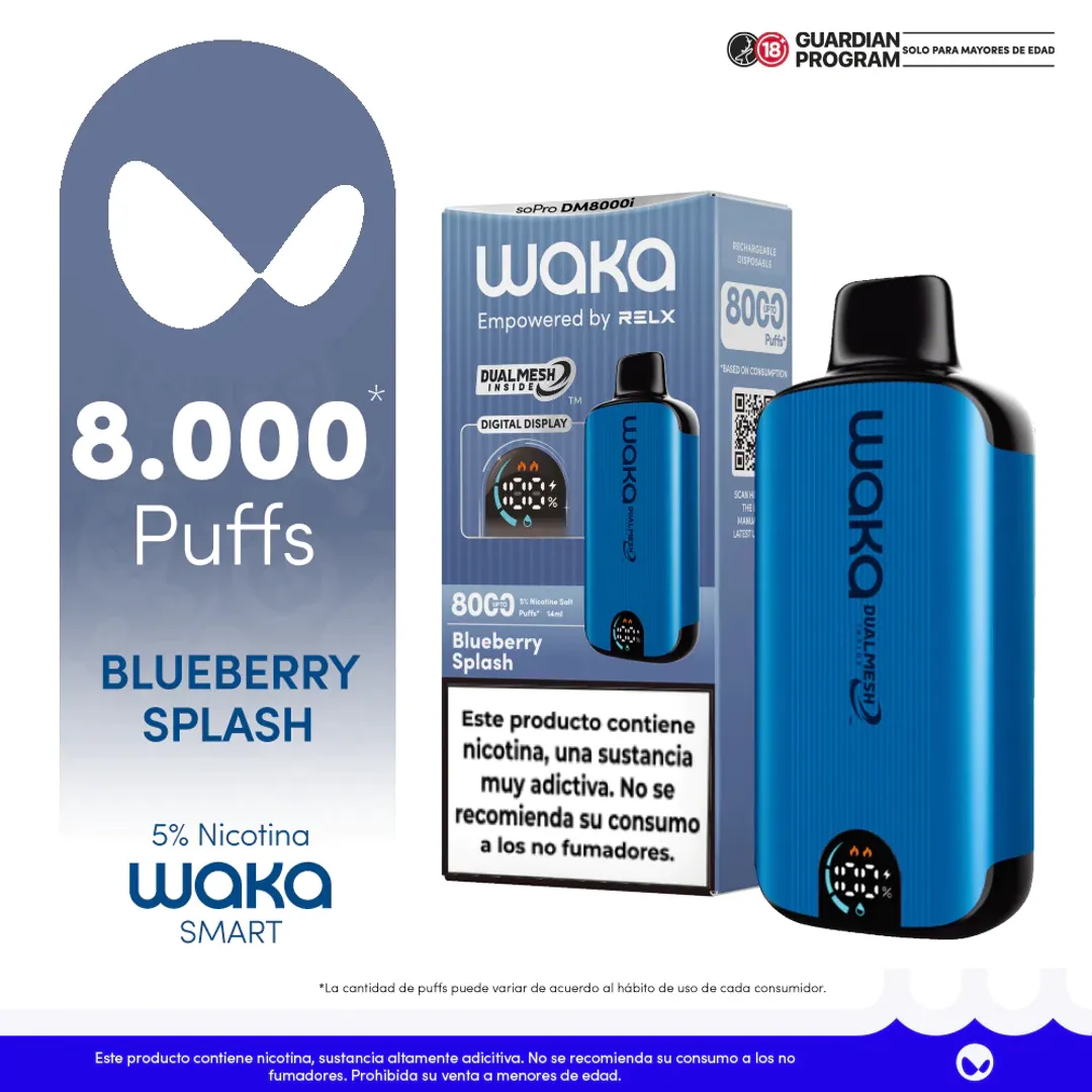 Waka Smart 8,000 PUFF