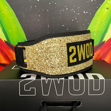 CINTURON NEW GLITTER HEAVY DORADO - imagen 1