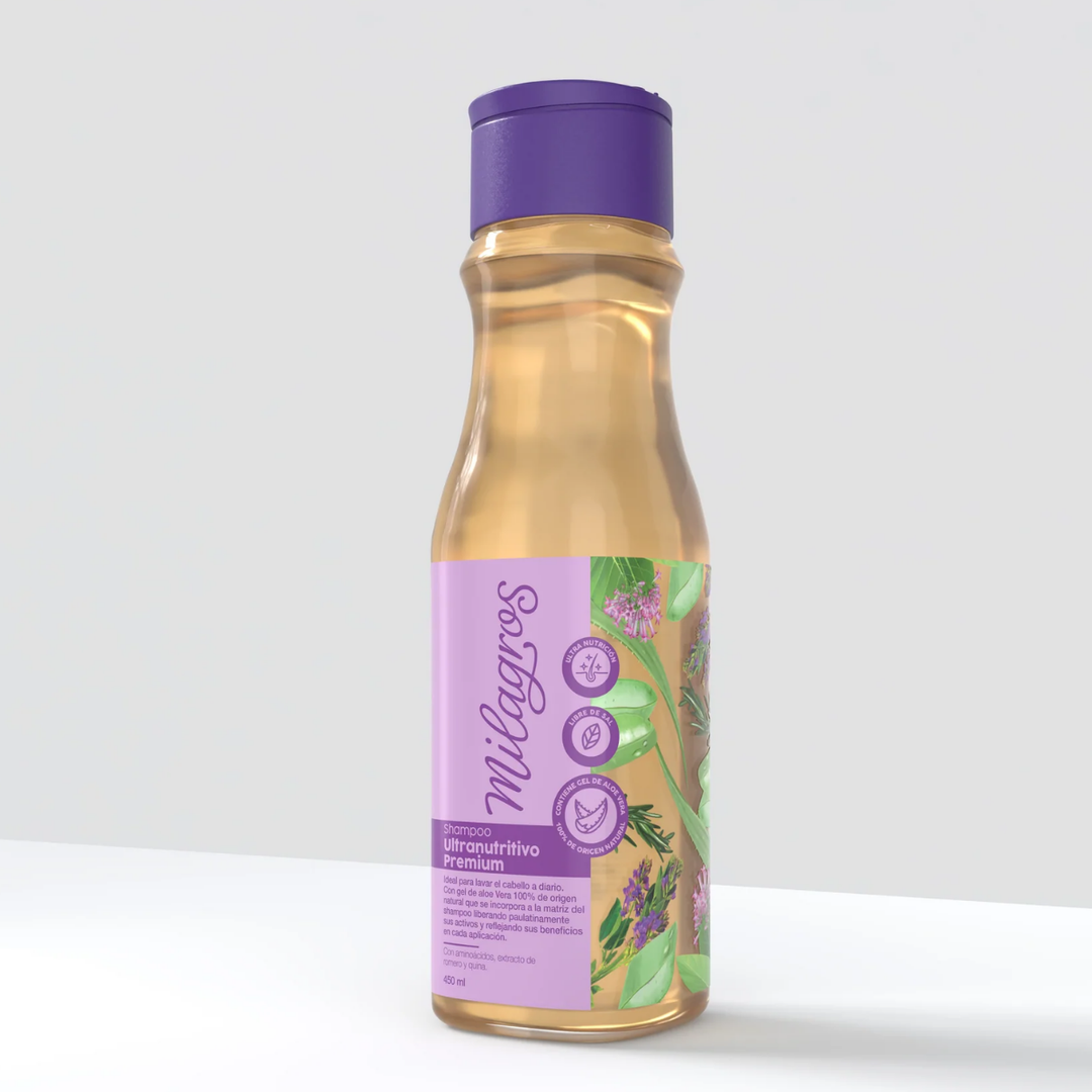 SHAMPOO MILAGROS ULTRANUTRITIVO PREMIUM X 450 ML