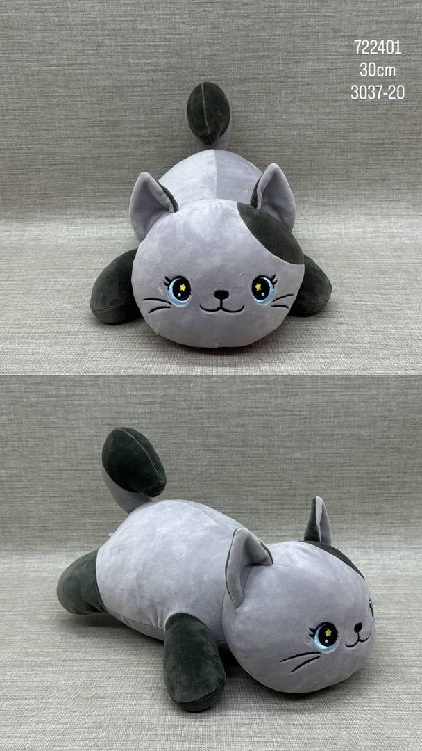 GATO ACOSTADO 30CM