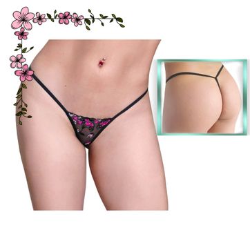 Micro tanga bordada - imagen 1