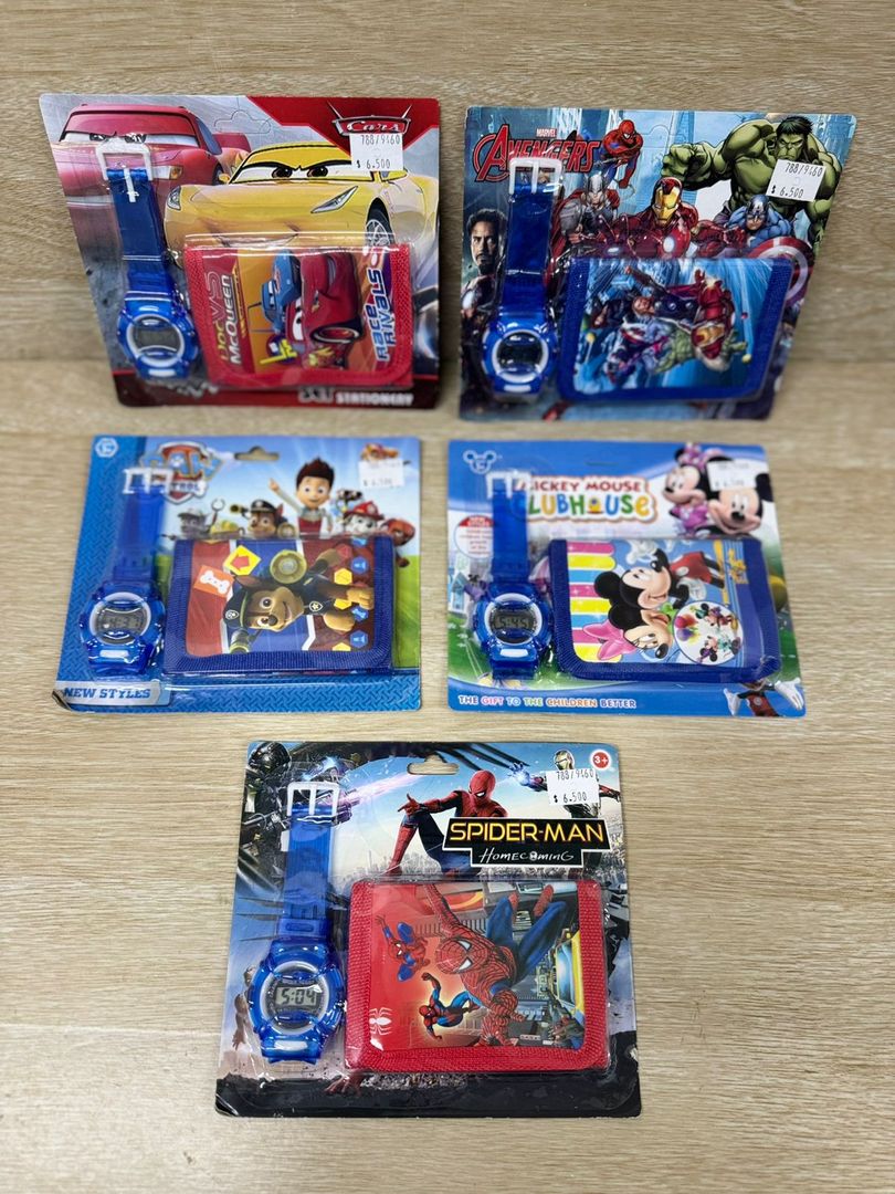 788 RELOJ/ BILLETERA NIÑOS