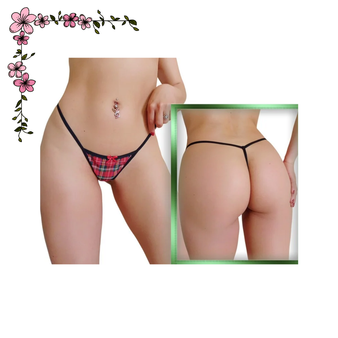 Tanga hilo en T colegial