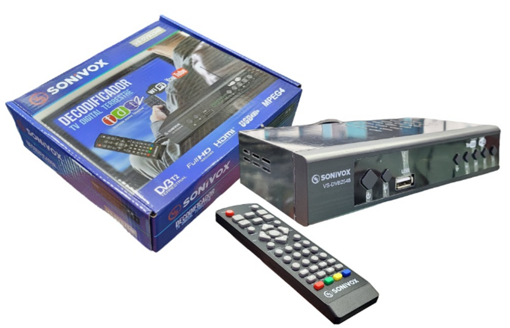 DECODIFICADOR TDT SONIVOX VS-DVB2548