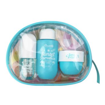 KIT CARTUCHERA SUNSET PARADISE PURPURE - imagen 1