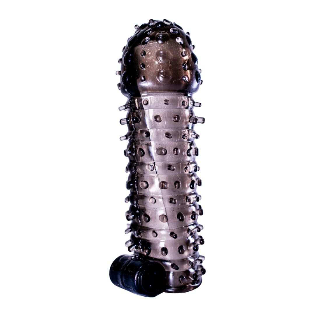 Funda Vibradora para Pene Con Texturas Estimulantes