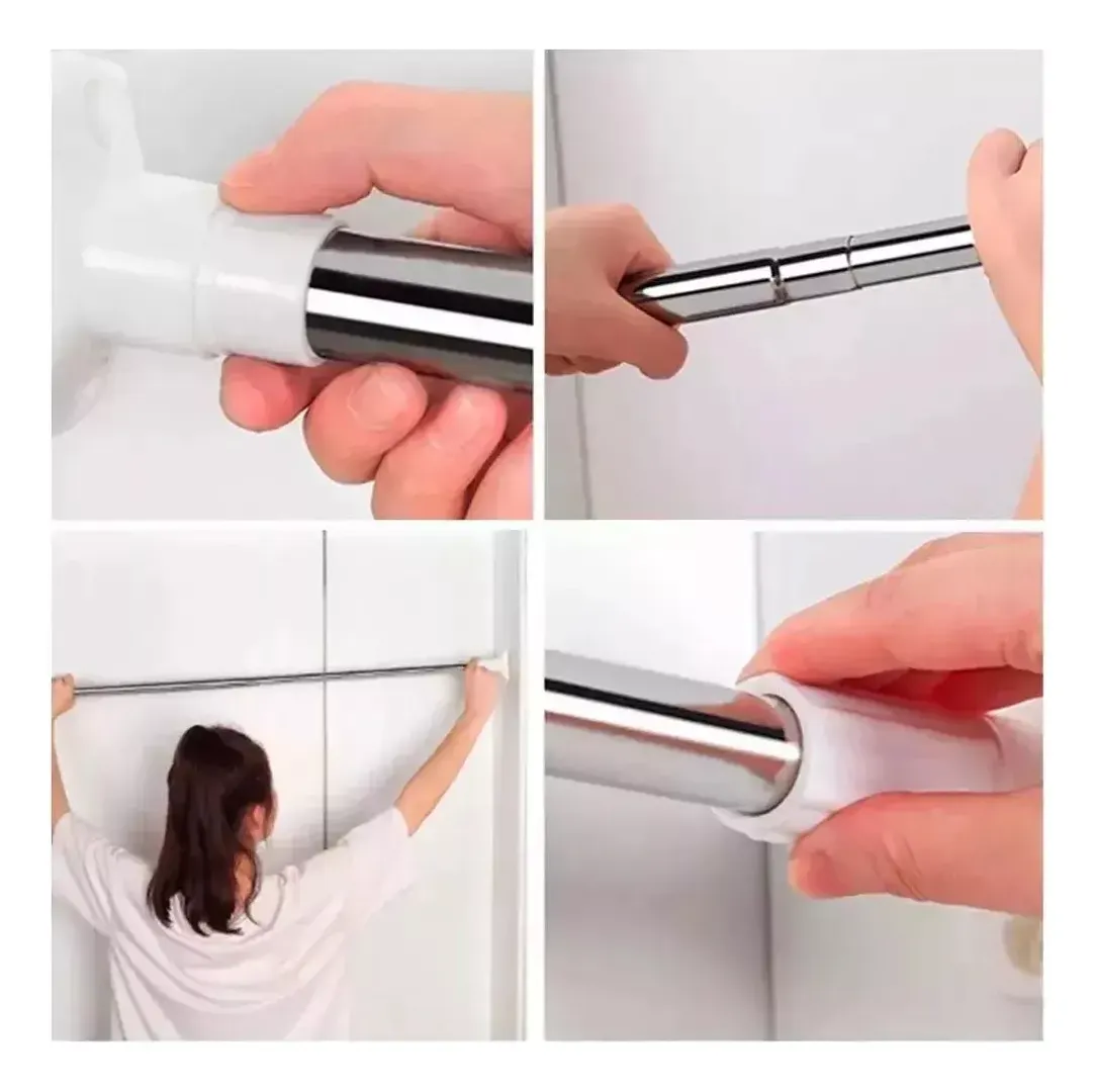 BARRA TUBO EXTENSIBLE MULTIFUNCIONAL 1,10x2M