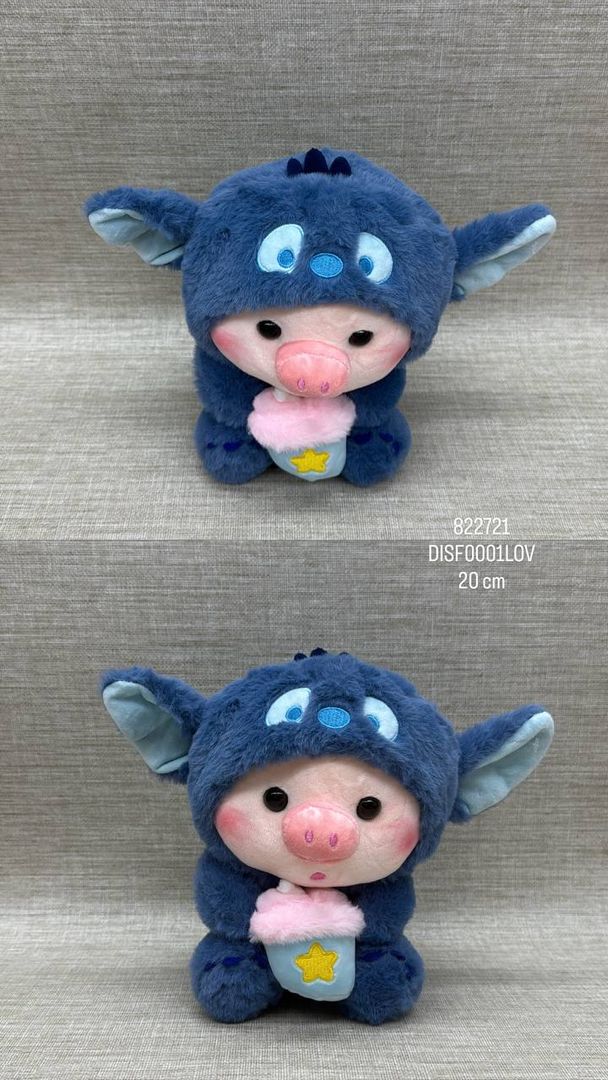 CERDITO CON DISFRAZ 20 CM