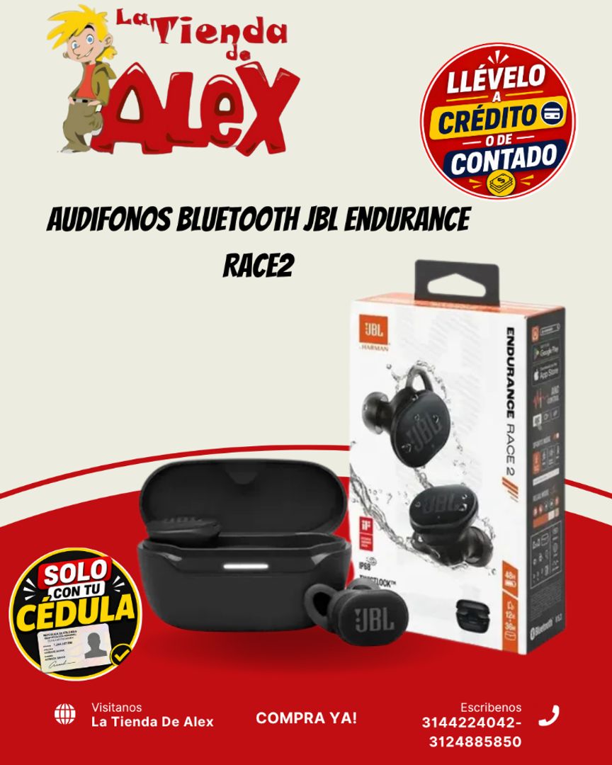 Audifonos Bluetooth JBL Endurance Race2