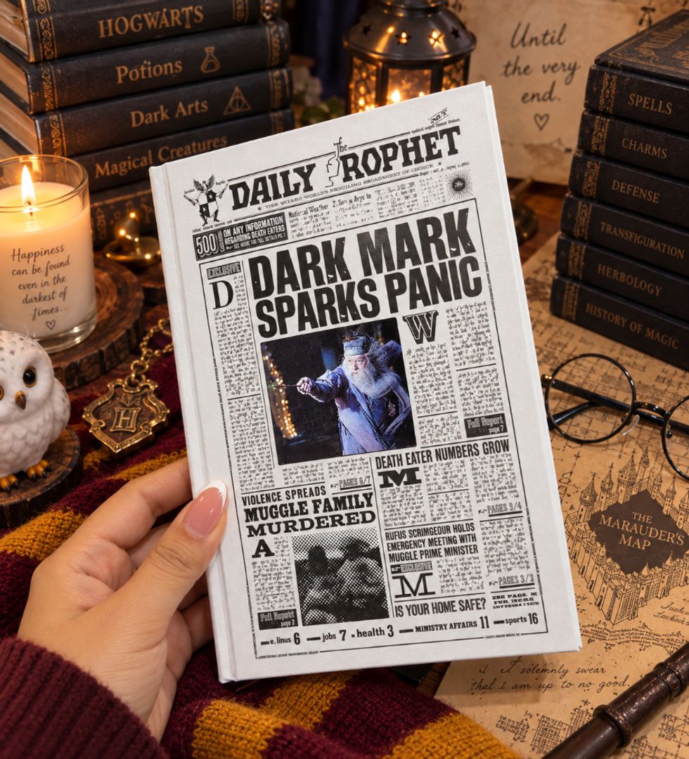 Agenda pasta dura Harry Potter 