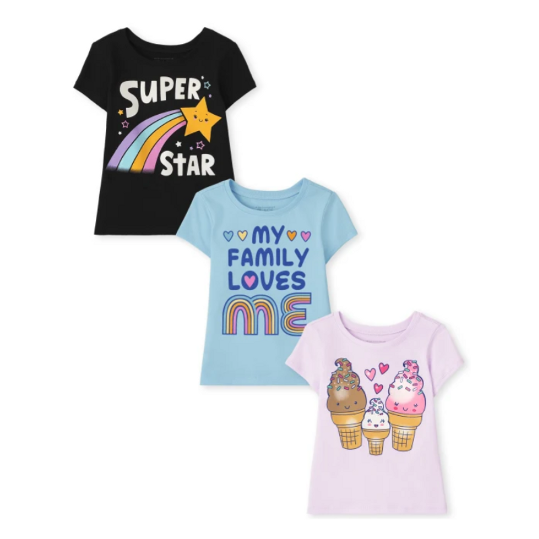 3T Set 3 Camisetas CHILDRENS PLACE