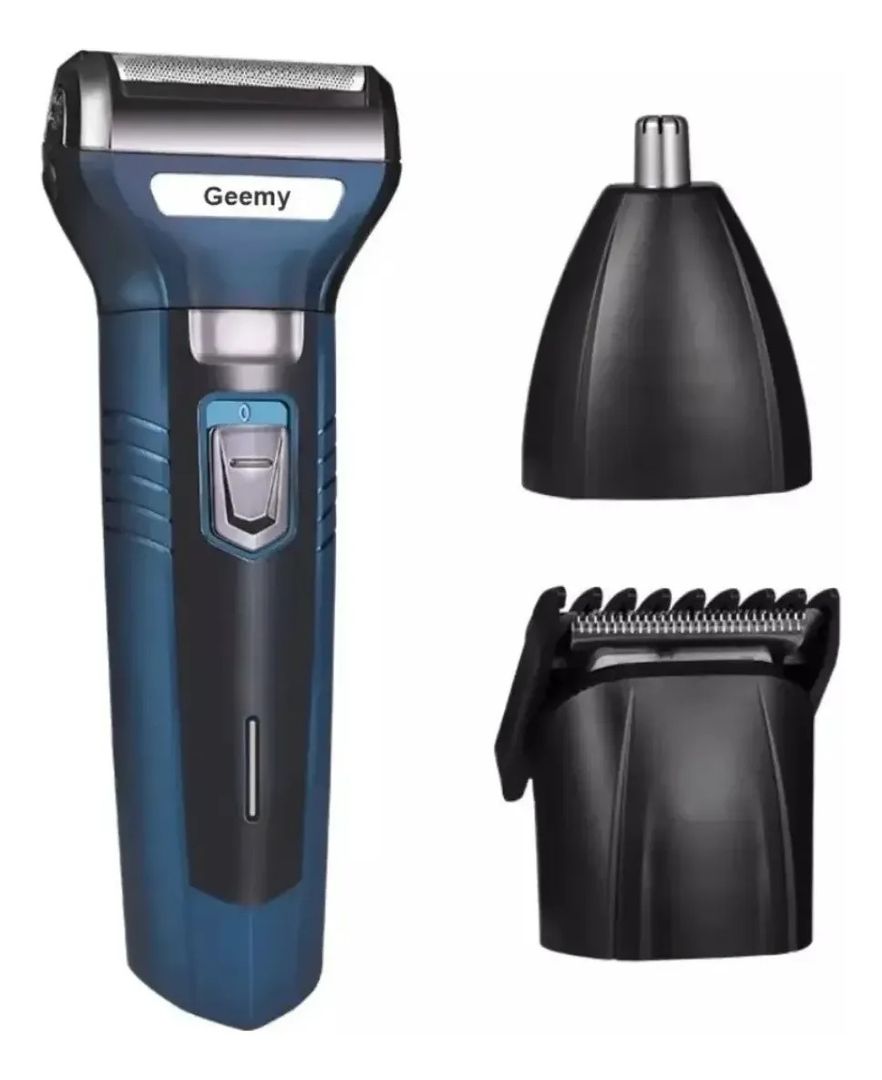 MAQUINA DE AFEITAR GEEMY 3 EN 1 AZUL
