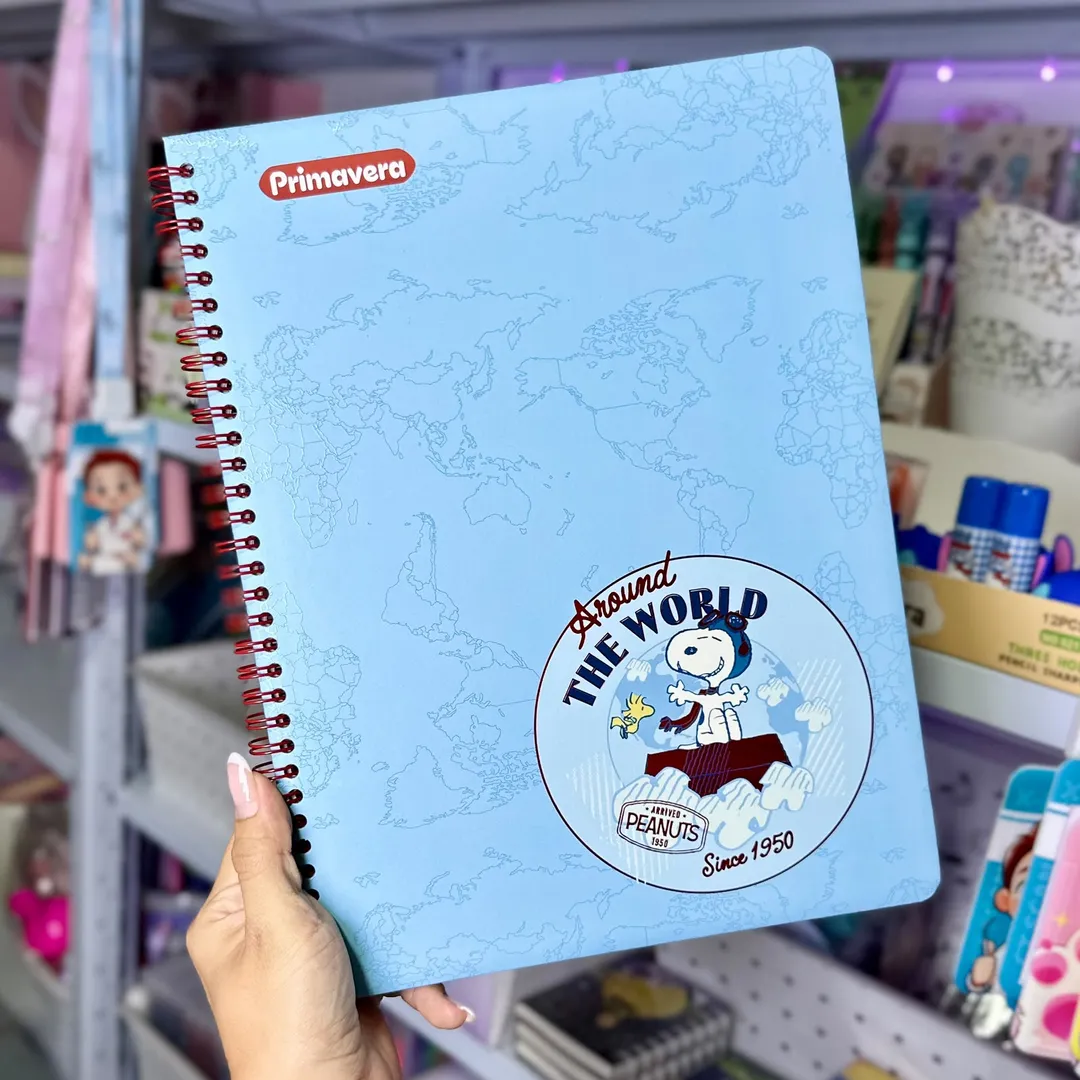 AGENDA SNOOPY PRIMAVERA 80 HOJAS GRANDE