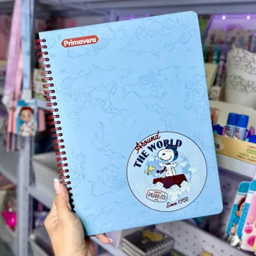 AGENDA SNOOPY PRIMAVERA 80 HOJAS GRANDE - imagen 1